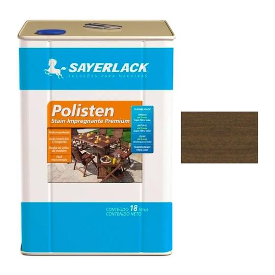 Imagem de Polisten Sayerlack Stain Impregnante 18 Lt Imbuia