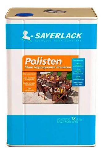 Imagem de Polisten Sayerlack Stain Impregnante 18 Lt Transparente