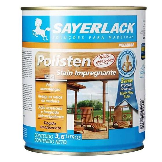 Polisten Transparente 3,6 Litros - TS320100- SAYERLACK - Verniz ...