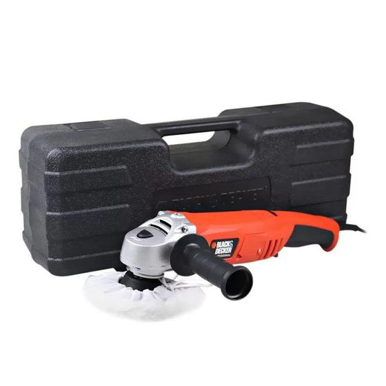 Politriz Angular 5" 600W com Maleta Wp600k Black + Decker Menor preço em Politriz Angular 5" 600W com Maleta Wp600k Black + Decker