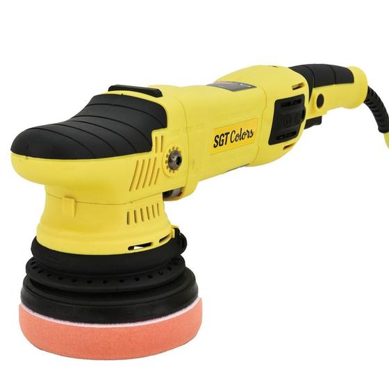 Imagem de Politriz Roto Orbital 5" 1.050W Color Amarelo - SGT-5118 - Sigma