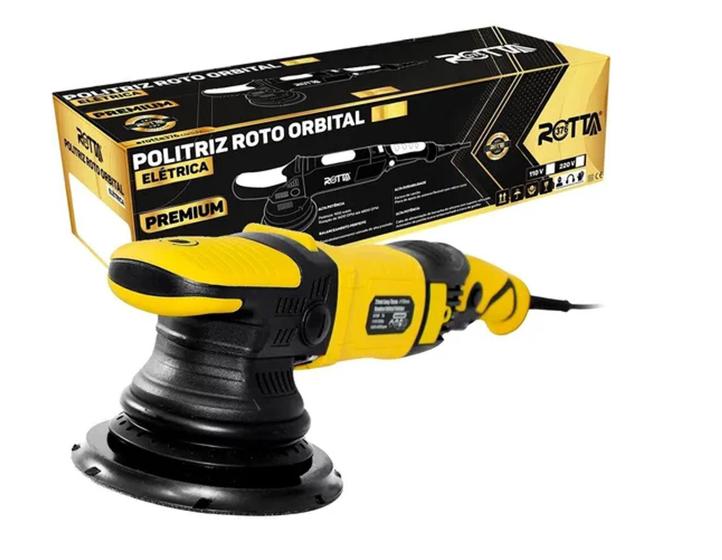 Imagem de Politriz Roto Orbital Premium 15Mm 110V ou 220V 810W Rotta376