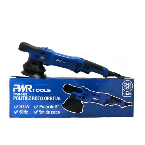 Politriz Roto Orbital Sigma PWR5120 900W 15mm Potência Profissional