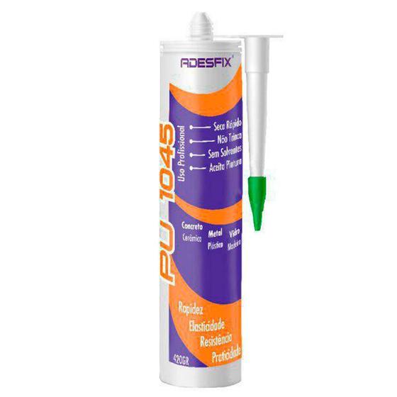 Imagem de Poliuretano Pu1045 Cartucho 420Gr - Adesfix Cor:Branco Branco