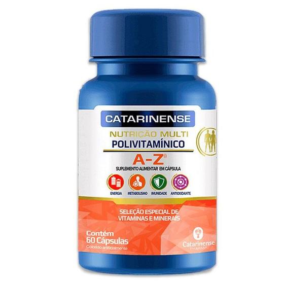 Imagem de Polivitamínico A-Z Catarinense 60 cápsulas