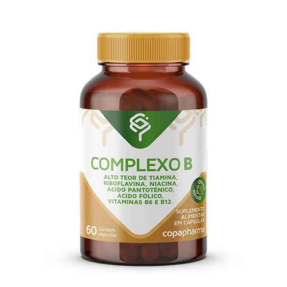 Imagem de Polivitaminico Complexo B Concentrado 100% IDR - 60 CAPS