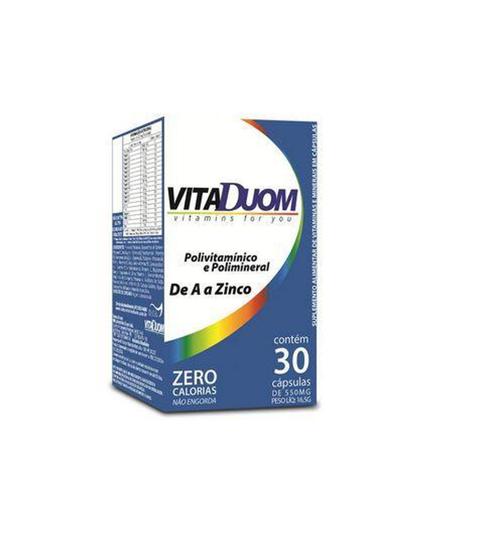 Imagem de Polivitamínico de A a Zinco VitaDuom 30 Cápsulas - Duom