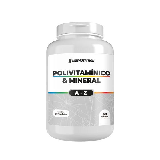 Imagem de Polivitamínico & Mineral A-z 60 Tablete NewNutrition