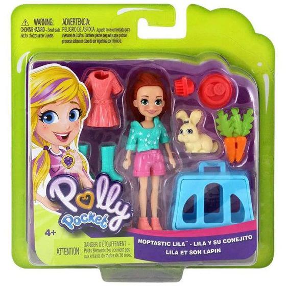 Imagem de Polly Boneca com Bichinho Mattel GDM11