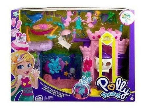 Imagem de Polly Pocket Aventura De Sereia - Sea & Swin