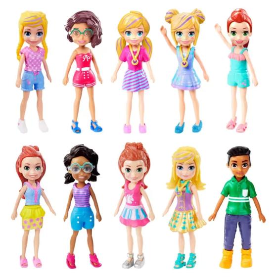 Imagem de Polly Pocket Boneca Básica Surpresa 1 Unidade Sortida Mattel FWY19 - 076665