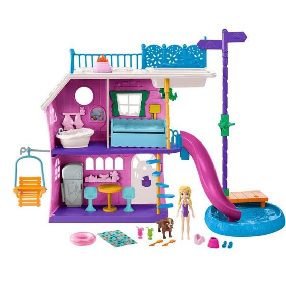 Imagem de Polly Pocket Casa Do Lago Da Polly GHY65 - Mattel