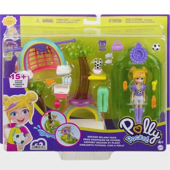 Imagem de Polly Pocket Conjunto Futebol com a POLLY Mattel HDW60