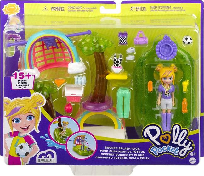 Imagem de Polly Pocket Conjunto Futebol Com a Polly - MATTEL