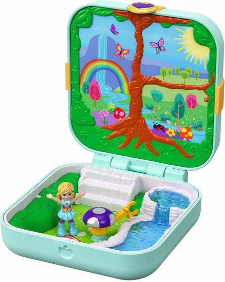 Imagem de Polly Pocket Esconderijos Secretos 3 Surpresas Mattel Gdk76