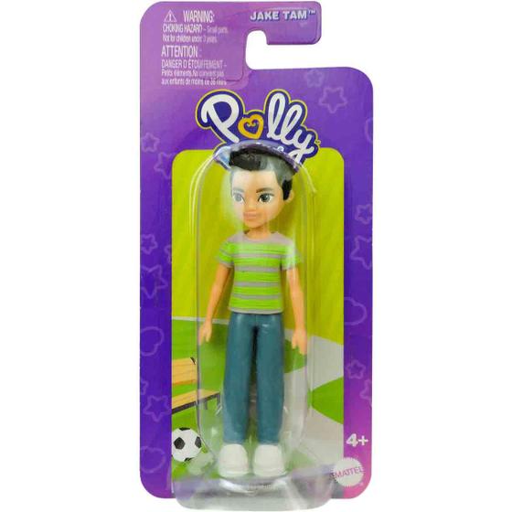 Imagem de Polly Pocket - Mini Boneco Articulado Menino Jake Tam - Mattel HRD58