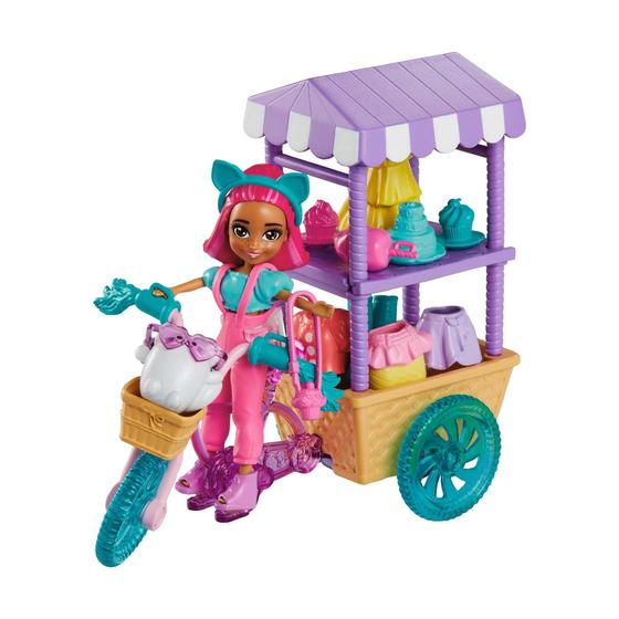 Imagem de Polly Pocket Playset Carrinho De Doces Surpresas Mattel