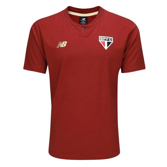 Imagem de Polo De Viagem New Balance São Paulo F.C 2025 Masculino