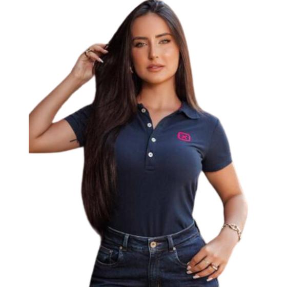 Imagem de Polo Feminina TXC Azul Marinho 27113