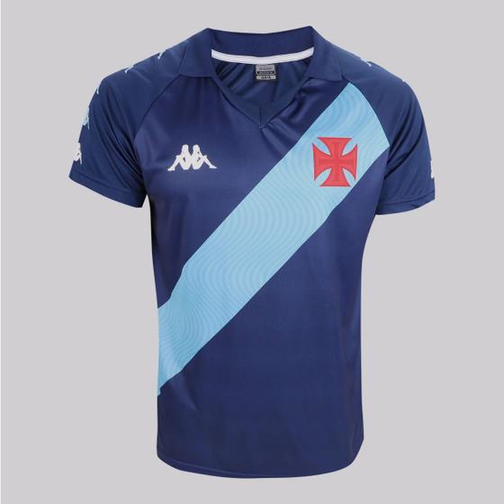 Polo Kappa Vasco Supporter Edição Especial Marinho Menor preço em Polo Kappa Vasco Supporter Edição Especial Marinho