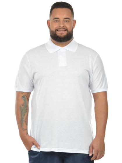 Imagem de Polo masculina Malha Fria Plus Size Fenomenal