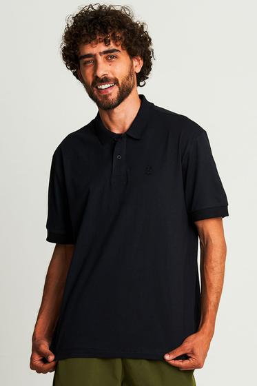 Imagem de Polo Masculina Meia Malha Polo Wear Preto