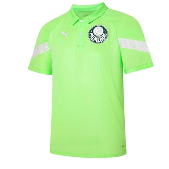 Imagem de Polo Palmeiras Puma Treino 23/24 Masculina - Verde Limão