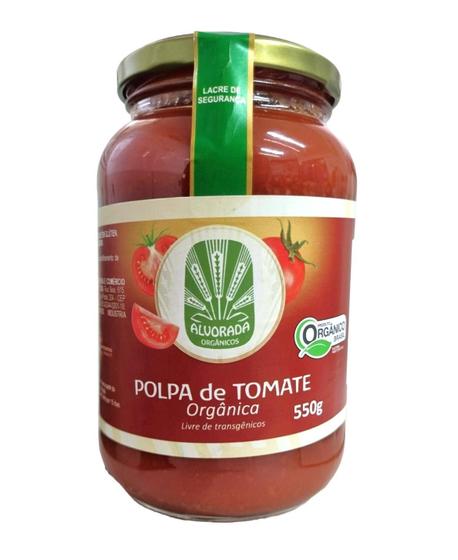 Imagem de Polpa De Tomate Orgânico Alvorada 550G