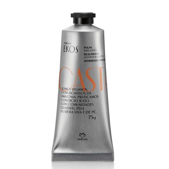 Polpa Hidratante para os Pés Ekos Castanha 75g - Natura Ekos Menor preço em Polpa Hidratante para os Pés Ekos Castanha 75g - Natura Ekos