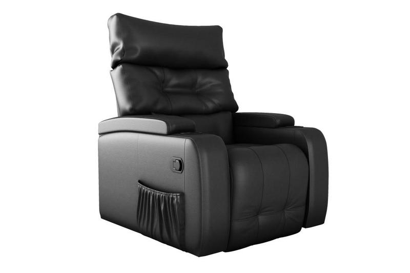 Imagem de Poltrona cadeira do papai com balanço giratoria Reclinavel Commander Matrix
