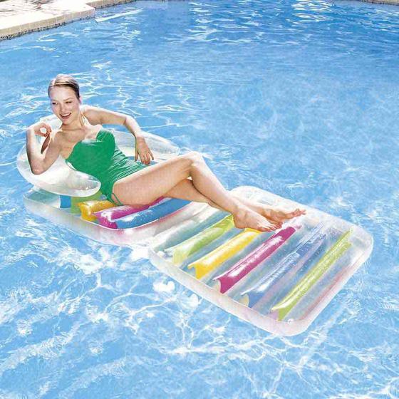 Poltrona Colchão Bronzeador Piscina Inflável Mor Menor preço em Poltrona Colchão Bronzeador Piscina Inflável Mor