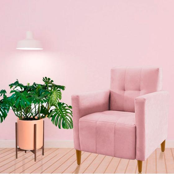 Imagem de Poltrona Decorativa VRM20R Rosa