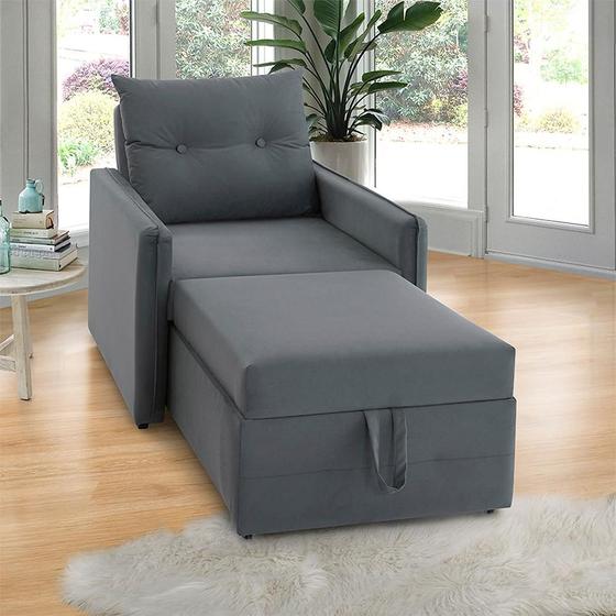 Poltrona Icaria 3 em 1 Poltrona Chaise Cama 85cm Estofama é boa?