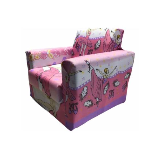 Imagem de Poltrona Infantil Mini Sofá Estampado
