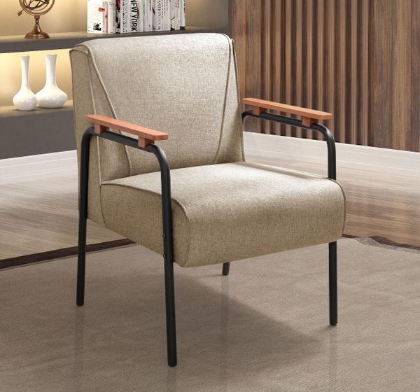 Poltrona Jade Cadeira Braço Metal Moderna Decoração Sala, Recepção Menor preço em Poltrona Jade Cadeira Braço Metal Moderna Decoração Sala, Recepção