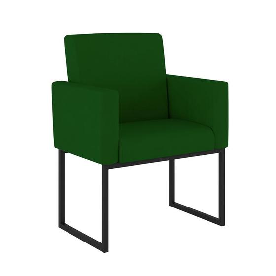 Imagem de Poltrona Moderna Confortável com Base de Ferro Resistente