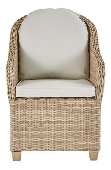 Imagem de Poltrona Para Jardim Alumínio E Rattan 90X63X70Cm Até 160Kg