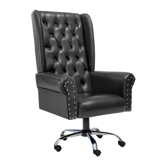 Imagem de Poltrona Presidente Consul Chest Design Clássico