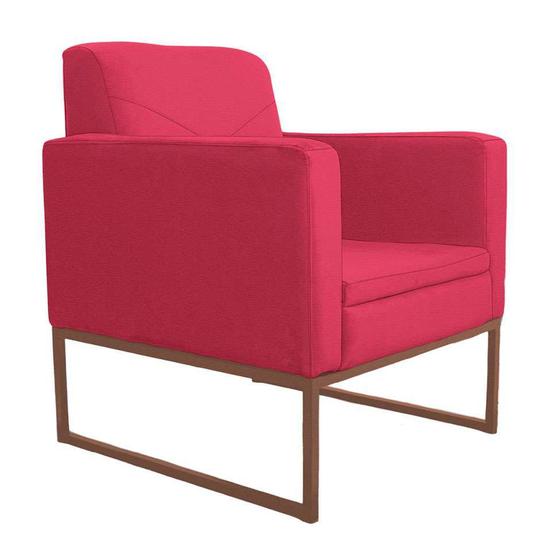 Imagem de Poltrona Ruanda Pink e Bronze