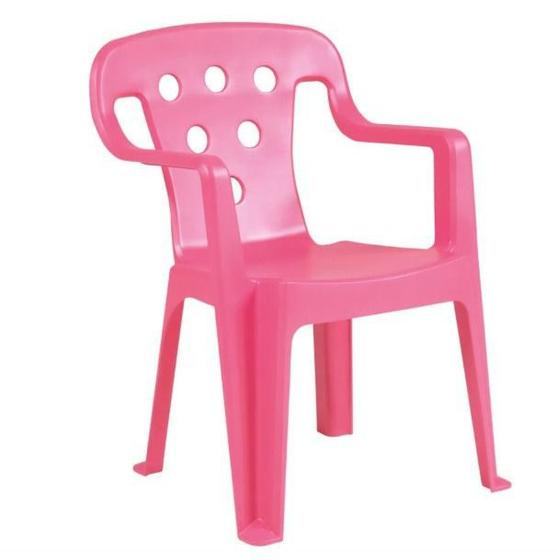 Imagem de Poltroninha Kids em Plástico Rosa - Mor