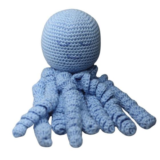 Imagem de Polvo Azul Amigurumi