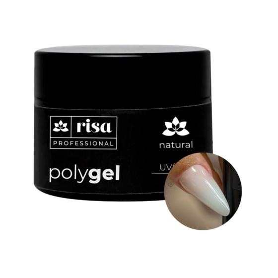 Imagem de Polygel LED/UV Risa Natural Pote 30ml