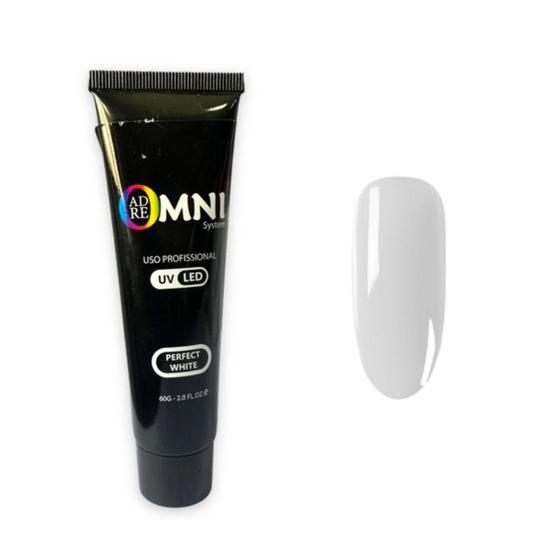 Imagem de Polygel Omni System UV/LED Soft White 60g - Adore