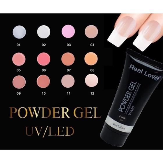 Imagem de Polygel Real Love para unhas artificiais. 30ml cor: Pink