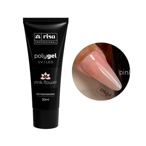 Imagem de Polygel Risa Profissional Led/Uv 30ml Hipoalergênico