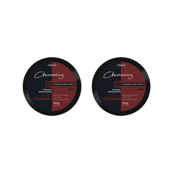 Imagem de Pomada Capilar Charming 50G Extra Forte Efeito Molhado-2Un