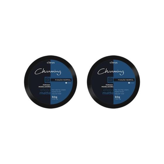 Imagem de Pomada Capilar Charming 50G Normal Efeito Matte-Kit C/2Un
