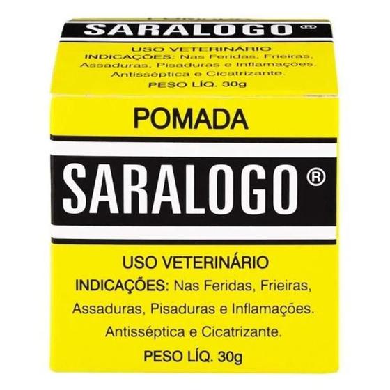 Imagem de Pomada Cicatrizante Matacura Saralogo para Cães