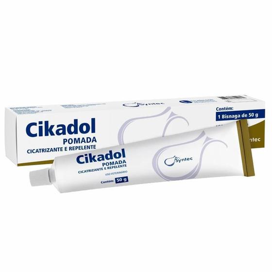 Imagem de Pomada Cikadol Cicatrizante e Repelente - 50 g