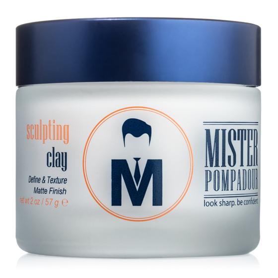 Imagem de Pomada de argila para modelagem de cabelo Mister Pompadour Sculpting Clay 60 mL
